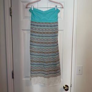 Missoni Knit Bandeau Dress Womens US 2